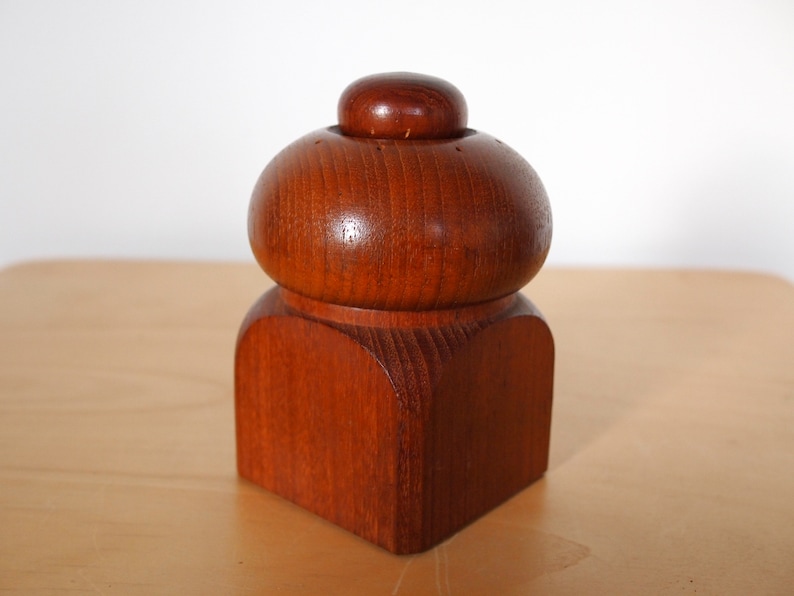 Rare Vintage Dansk DANISH TEAK PEPPER Mill peppermill Peugeot grinder Jens Quistgaard Jhq, Mid-Century Modern, mad men eames knoll era image 3