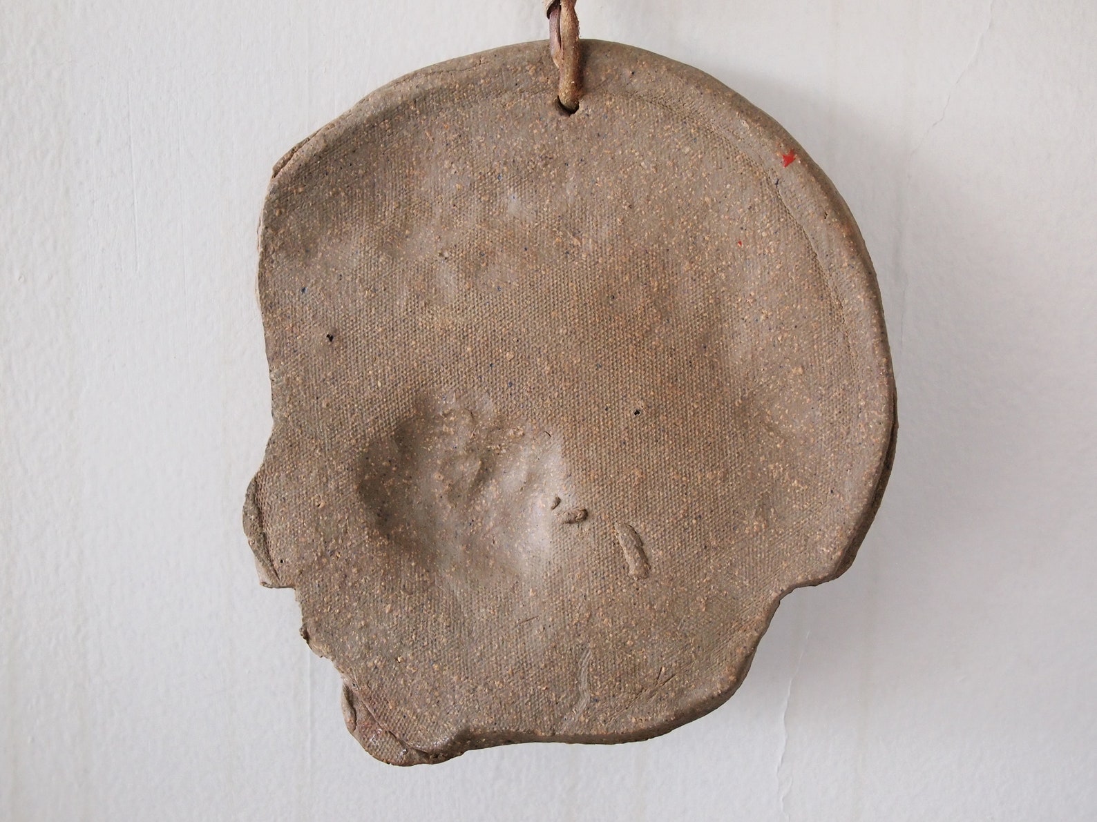 Original LOUIS MENDEZ Ceramic FACE Mask Wall Sculpture 7x7