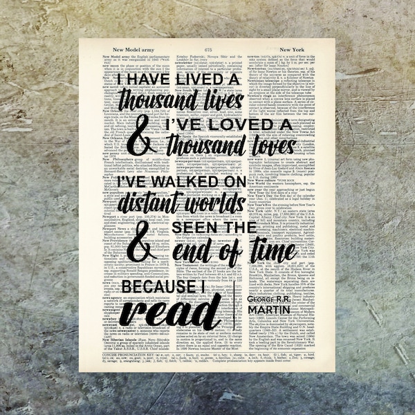 George R R Martin - Etsy