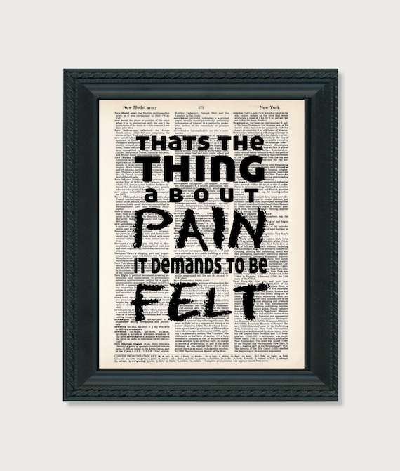 Nos Etoiles Contraires Citation Cest La Chose La Douleur Il Etsy Nos Etoiles Contraires Citation Cest La Chose La Douleur Il Etsy