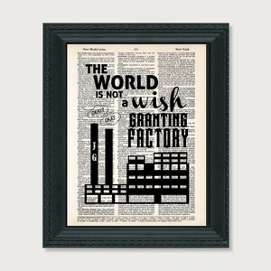 TFIOS the world is not a wish granting factory The Fault In Our Stars Quote On Dictionary Page
