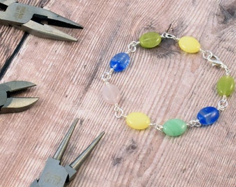 Jewellery Making Beginners Kit - Learn to create wired lops and links!