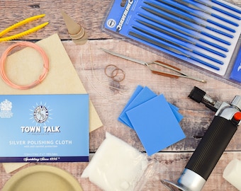 Silversmithing Starter Kit: DIY Silver Jewellery Craft Set