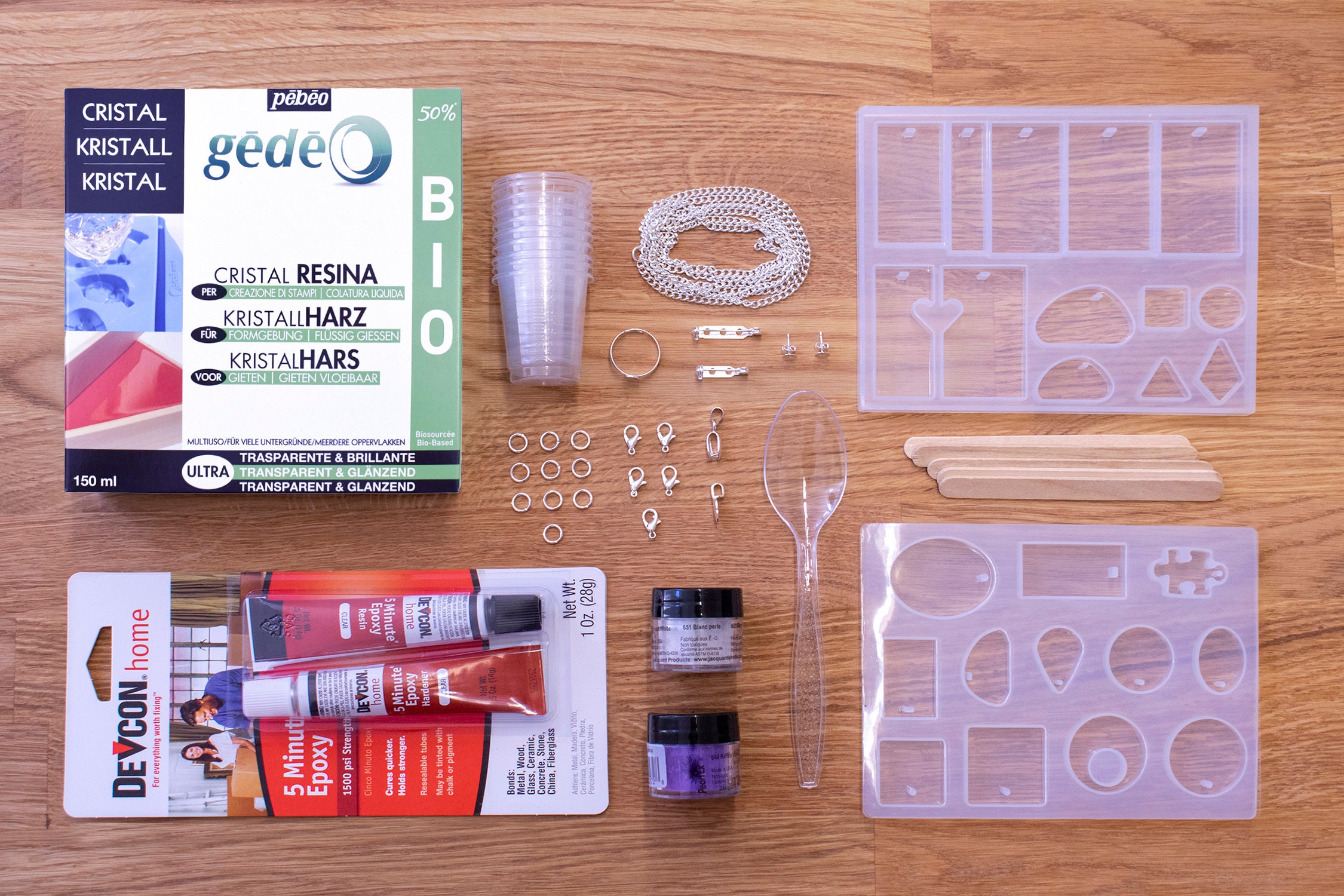 DIY Resin Jewellery Kit Starter Kit Beginners Set Etsy