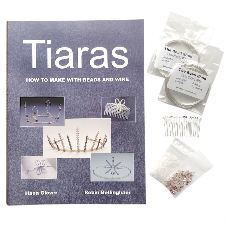 DIY Tiara Making Kit: With Book and Materials - Etsy