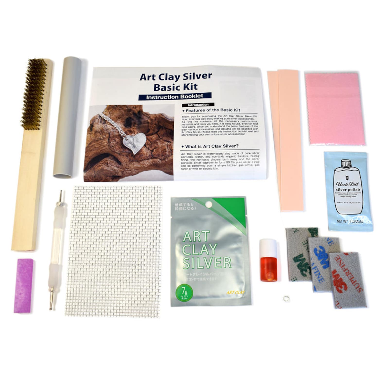 Silver Art Clay Kit Beginner Kit Metal Clay Starter Set Etsy