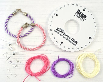 Kumihimo Braided Cord Bracelet Kit