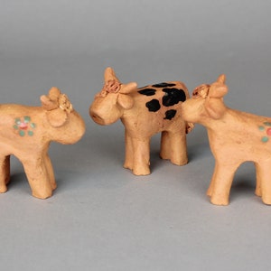 Terracotta Nativity Animals for Sedona Nativity Set, Miniature Animals of Clay, Southwest Ceramics by Karlene Voepel. Sold Individually. image 8