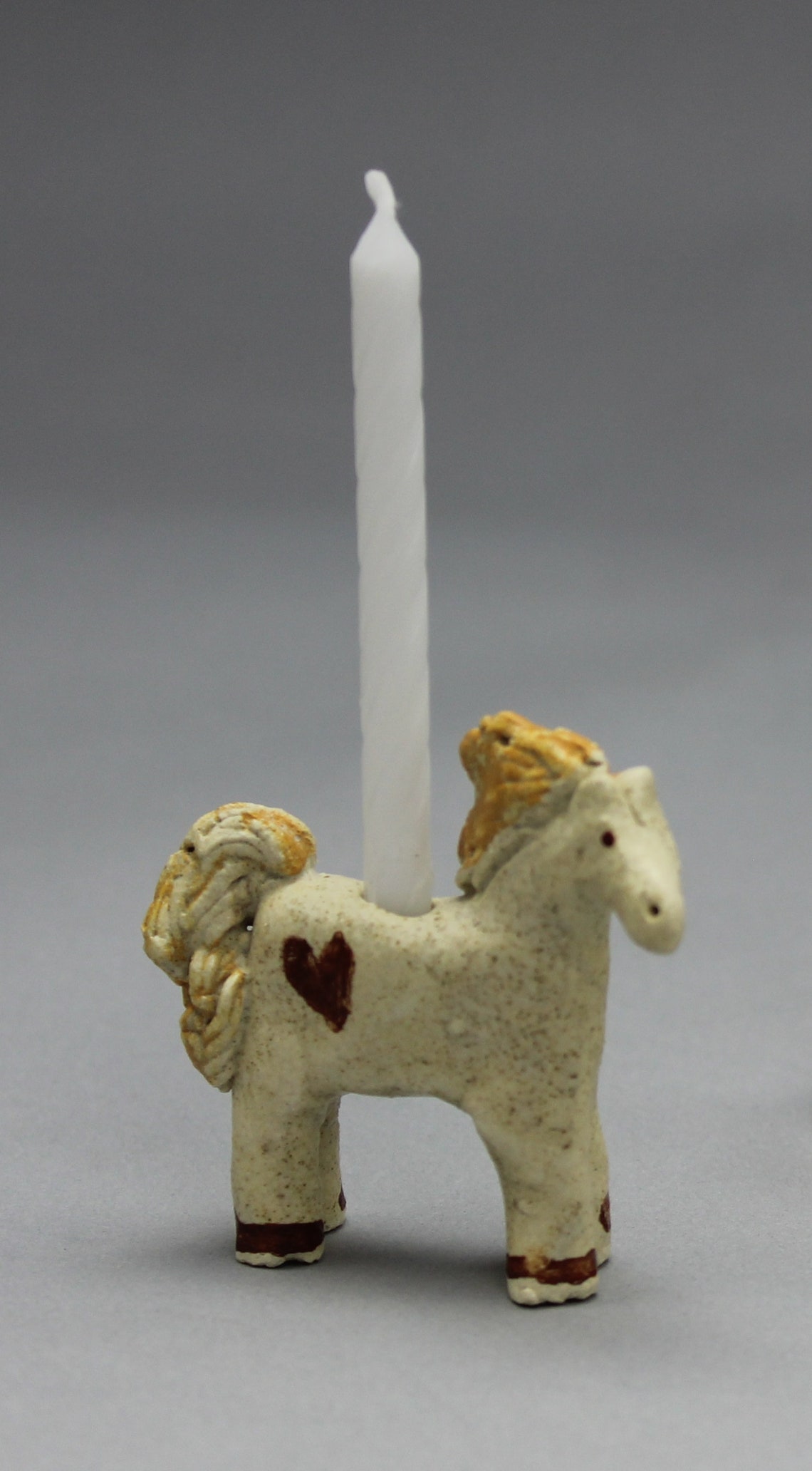 Horse Birthday Candle Holders Pony Pals Handmade by Arizona Etsy
