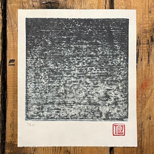 Original Holzschnitt