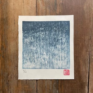 Original Holzschnitt