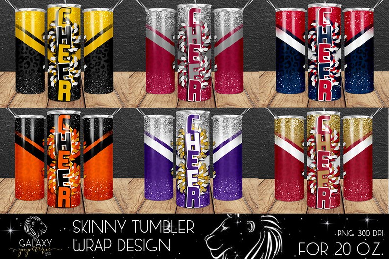 Personalized Cheer Tumbler Cheerleading Tumbler With Straw Cheerleading