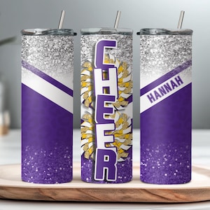 Personalized Cheer Tumbler | Cheer Competition Gift | Cheer Team Gifts | All Star Cheer Gifts | Cheer Gifts for Team | Cheer Senior Gifts