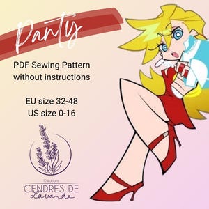Schnittmuster DE ~ Anarchy Panty Casual - Panty & Strumpf Cosplay Kostüm