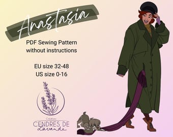 Sewing Pattern EN ~ Anastasia Tunic & Coat Cosplay Costume
