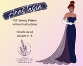 Sewing Pattern EN ~ Anastasia Opera Night Cosplay Costume - Etsy Sewing Pattern EN ~ Anastasia Opera Night Cosplay Costume - Etsy