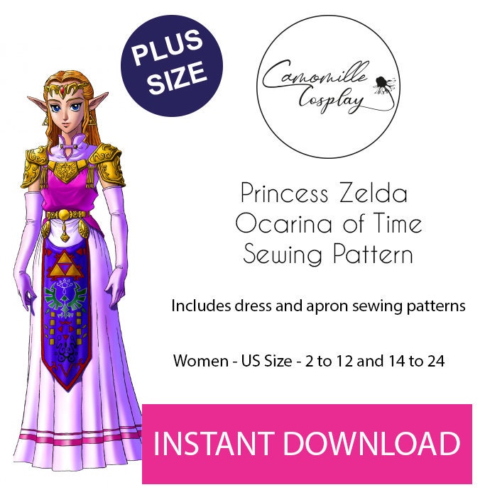 Princess Zelda Belt Ocarina of Time Cosplay Costume -  Sweden