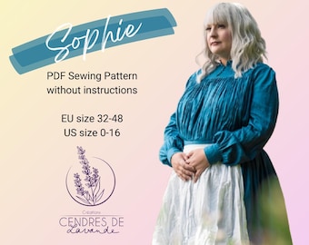 Sewing Pattern EN ~ Sophie Hatter Howl's Moving Castle Inspired Cosplay Costume