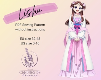 Sewing Pattern EN ~ Lishu - The Apothecary Diaries Cosplay Costume