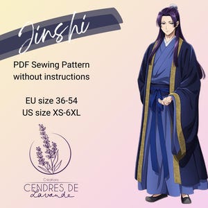 Sewing Pattern EN ~ Jinshi - The Apothecary Diaries Cosplay Costume