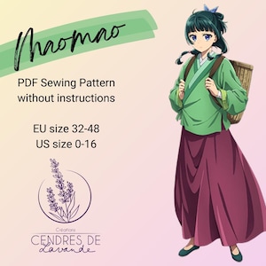 EN Sewing Pattern ~ Mao Mao Classic - The Apothecary Diaries Cosplay Costume