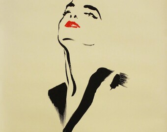Michel Canetti Original Art Poster - 26.0