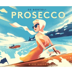 2015 Cartel moderno danés, de Bortoli Prosecco