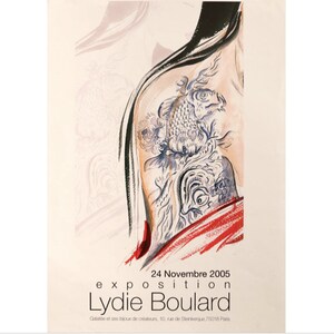 2005 French Exhibition Poster, Lydie Boulard, Paris