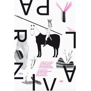 2021 Masters of Serigraphy Posters, Individual Print, Willisau Theater, Niklaus Troxler