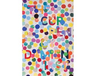 ダミアン・ハーストの「The Currency Yellow HENI」ポスター。スポット
