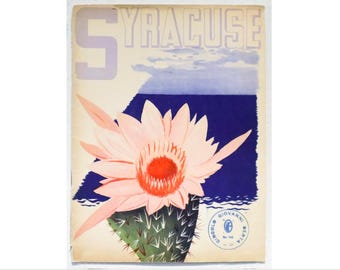 1938 Italian Travel and Tourism Pamphlet, Syracuse