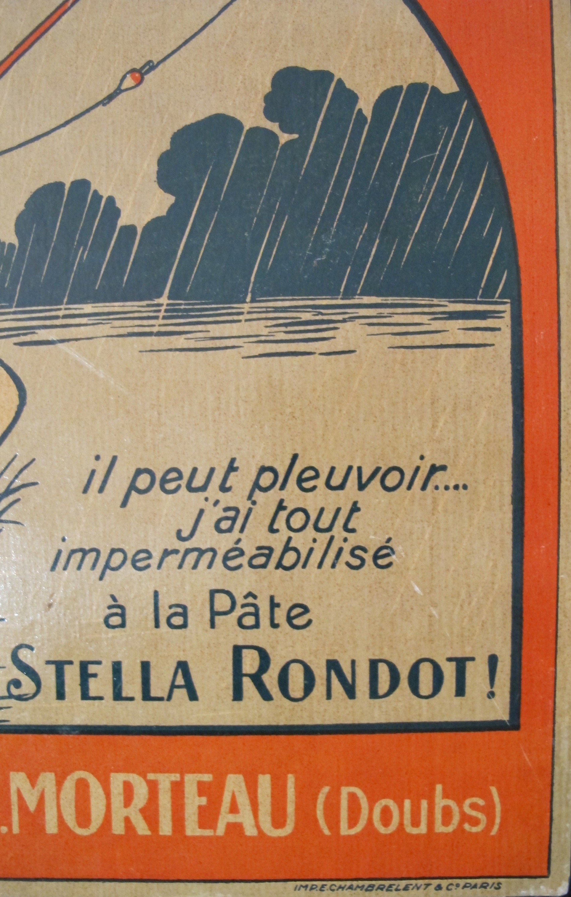 1920s Original French Advertising Carton, Pate Stella Rondot sold by ...