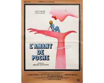 映画「pour un amour lointain」 フランス　小判ポスター 1978 Original French Film Poster, 