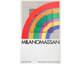 Original Mamma Andersson Exhibition Poster - Dagen Efter (the Day