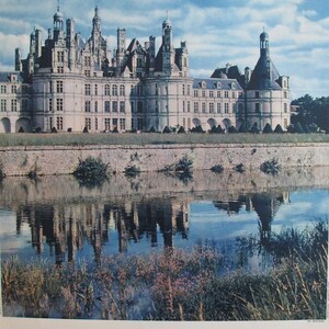 1950s Vintage French Travel Poster, Chambord, Val de Loire image 1