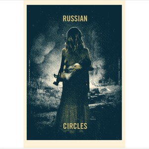 2017 Contemporary Music Poster - Russian Circles