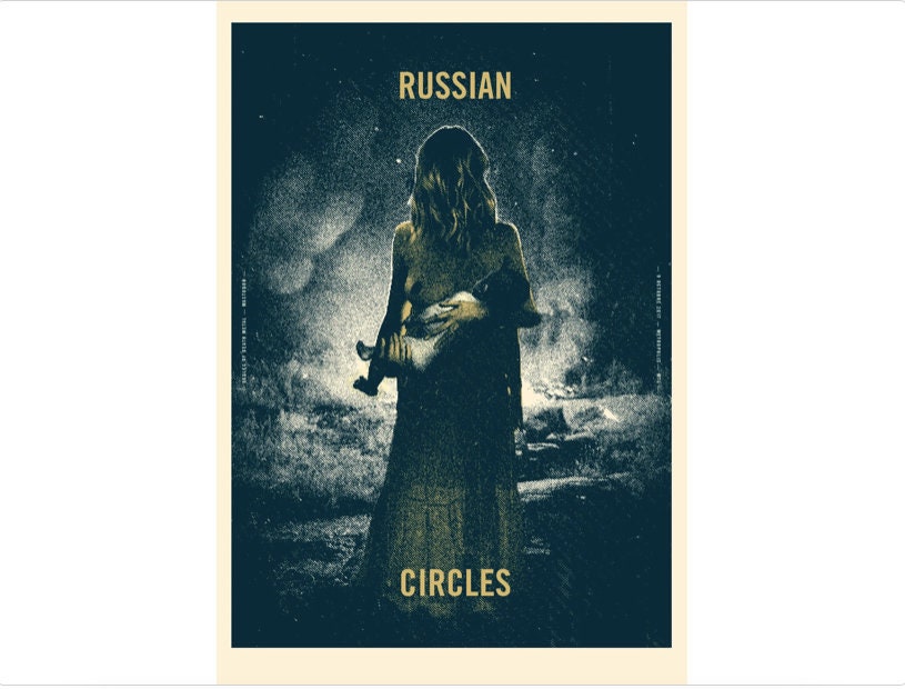 2017 Contemporary Music Poster - Russian Circles - Etsy