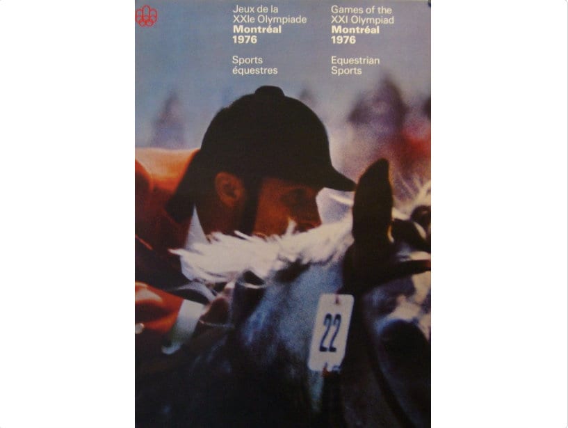 Affiche Jeux Olympiques Montréal 1976 – Panorama Cérémonie – 51x40,5 Cm