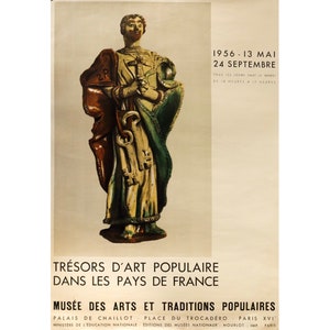 1956 Trésors d&#39;Art Populaire dans les Pays de France, Musée des Arts et Traditions Populaires