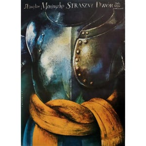 1983 Opera Polish poster - Straszny Dwor by Stanisław Moniuszko (The Haunted Manor)- (Sadowski)