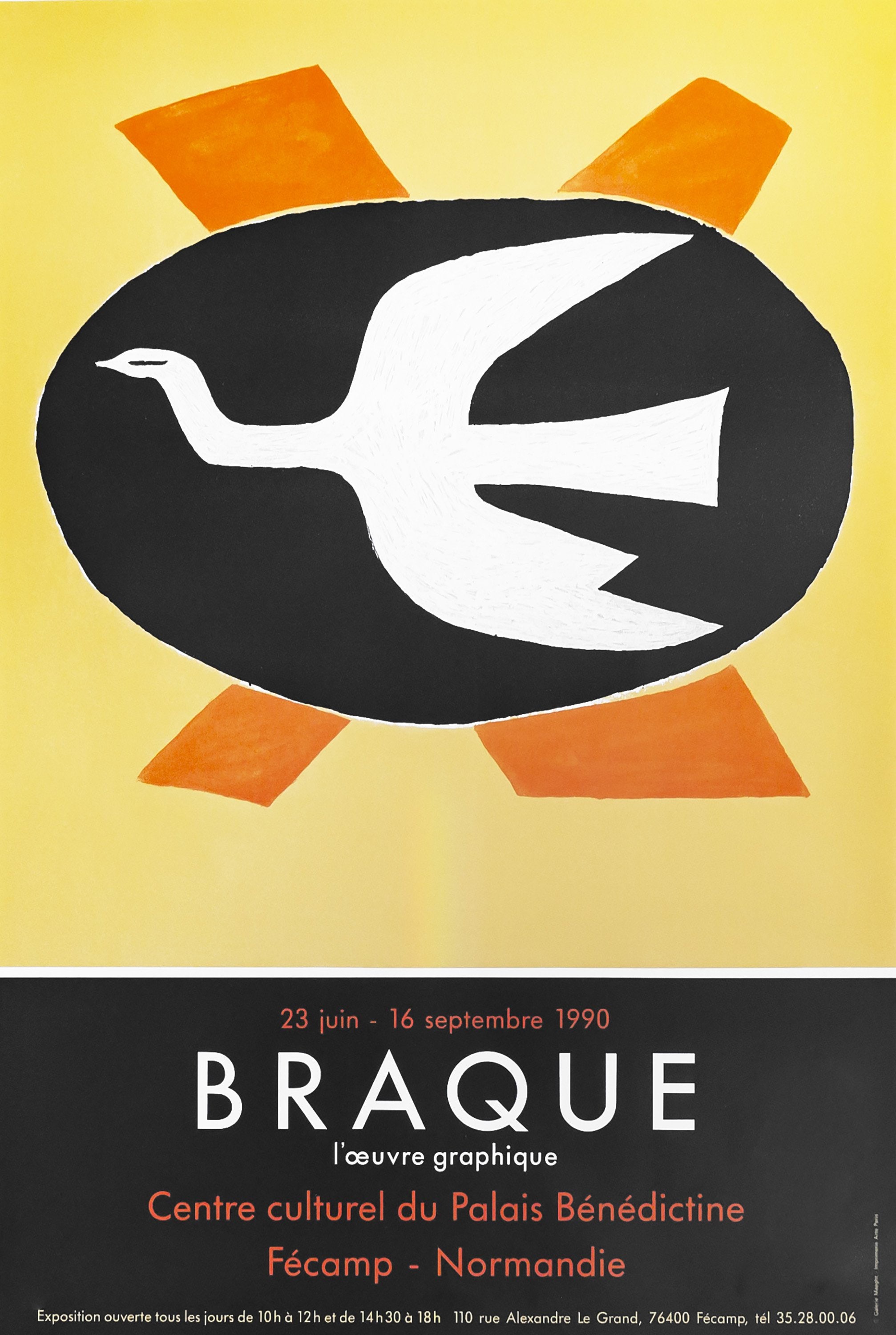 Braque l'œuvre graphique ポスター BRAQUE l'œuvre graphique ポスター Georges Braque – Oeuvre