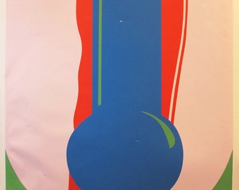 1977 Original Vittorio Fiorucci Poster, The One Way Pendulum