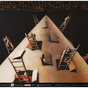 1993 Polish Theater Poster - &quot;Festival de Théâtre des Ameriques&quot;  (Gorowski)