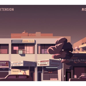 2020 Contemporary Canadian Poster - Pascal Blanchet -Park Extension, Montreal