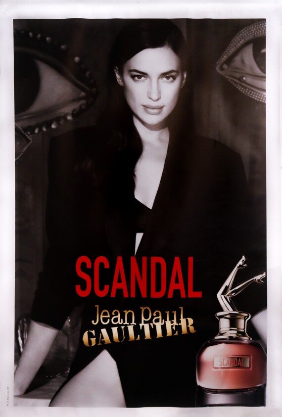Buy 2019 French Perfume Poster Scandal perfume by Jean paul Gauthier Model Irina Shayk Online in India Etsy
