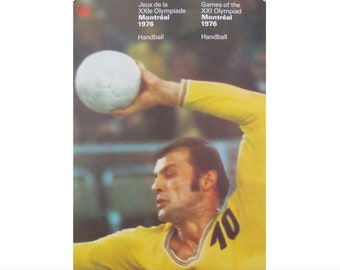 1976 Montreal Olympia Poster - Handball - COJO