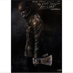 1986 Polish Movie Poster, Axiliad (Witold Leszczyński, director) - Pagowski