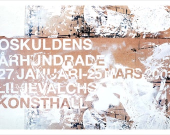 Cartel de la exposición sueca de 2001 - Oksuldens Århundrade, Liljevalchs konsthall