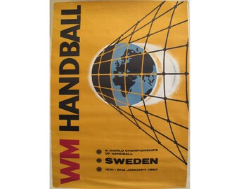 Poster Handball-Meisterschaft der Männer 1967, Schweden