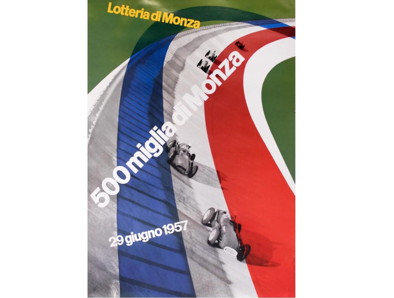Italy Racing Posters 1994 Original Italian Car Poster, Monza Car-race 500 Miglia (the 100 ...